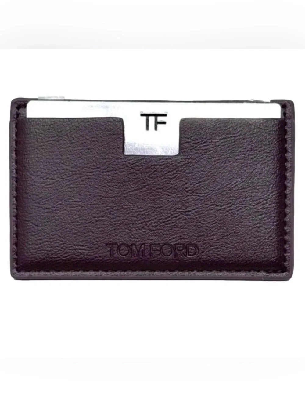 TOM FORD Vegan Leather Card Holder and Mirror